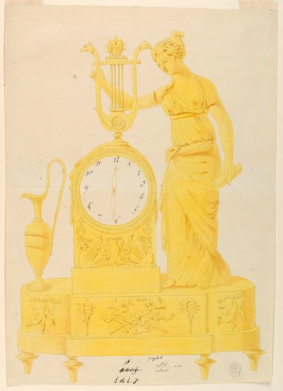 Design for a Clock by Unknown